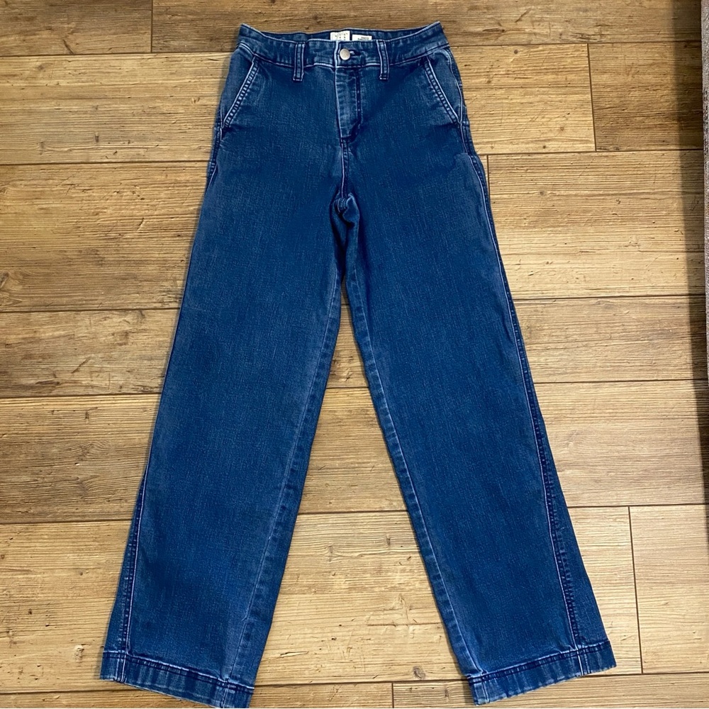 A New Day Blue Stretch Trouser Jeans Size 4